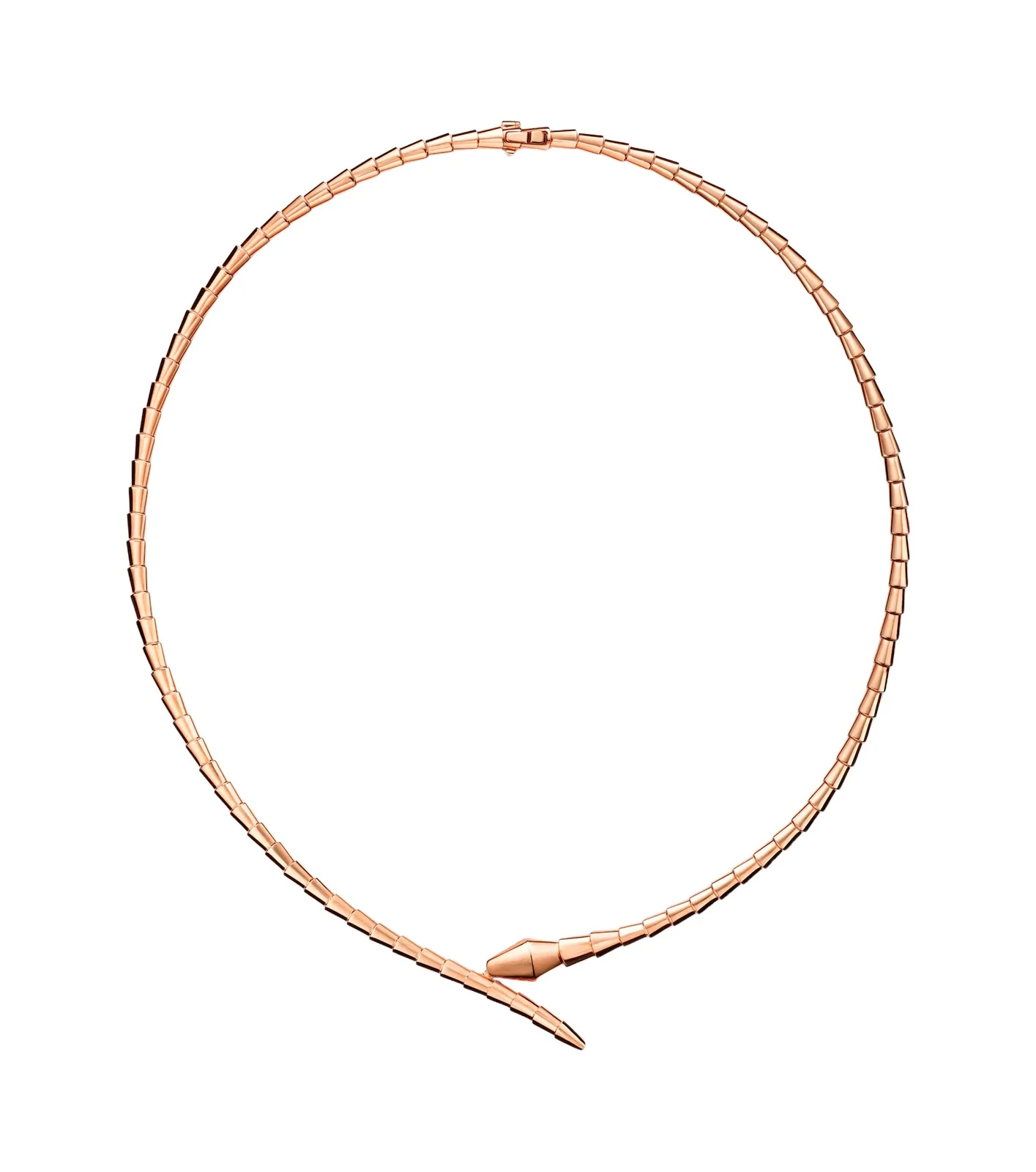 BVLGARI Serpenti Viper 18kt rose gold necklace