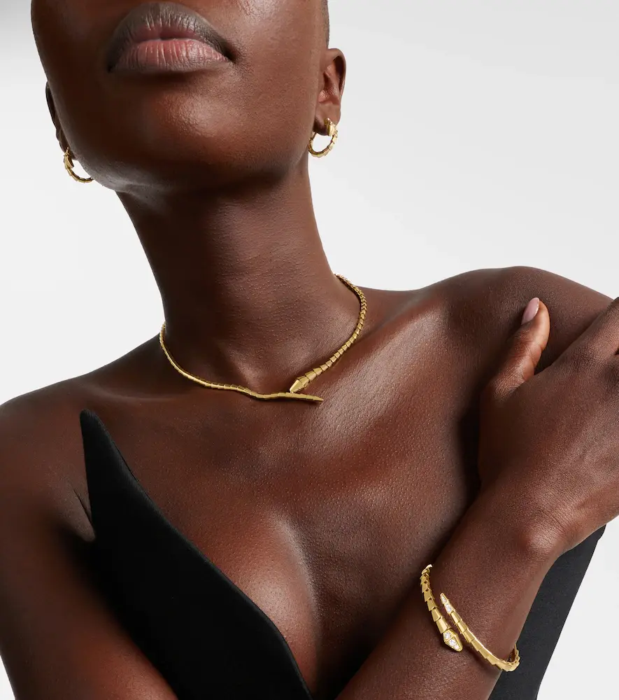 BVLGARI Serpenti Viper 18kt gold necklace | Thumbnail 2 BVLGARI Serpenti Viper 18kt gold necklace | Thumbnail 2