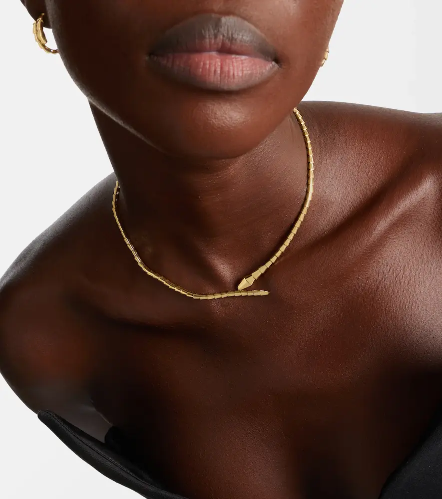 BVLGARI Serpenti Viper 18kt gold necklace | Thumbnail 3 BVLGARI Serpenti Viper 18kt gold necklace | Thumbnail 3