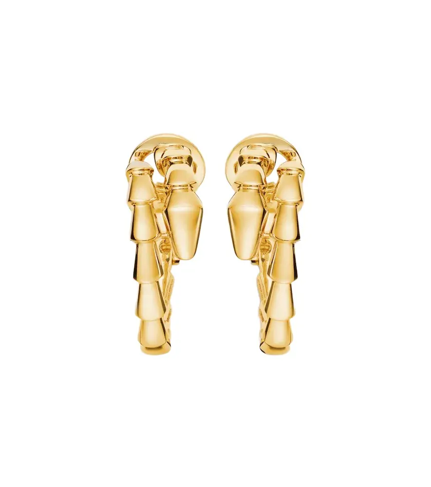 Serpenti Viper 18kt gold earrings Serpenti Viper 18kt gold earrings