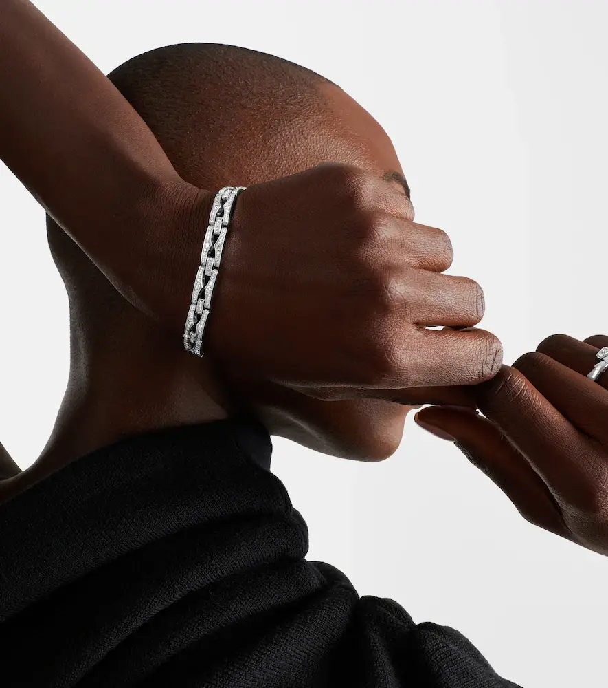BVLGARI B. zero1 18kt white gold bracelet with diamonds | Thumbnail 5 BVLGARI B. zero1 18kt white gold bracelet with diamonds | Thumbnail 5
