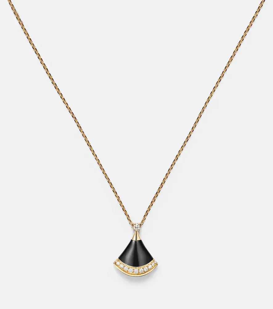 BVLGARI Divas' Dream 18kt gold pendant necklace with onyx and diamonds | Thumbnail 6 BVLGARI Divas' Dream 18kt gold pendant necklace with onyx and diamonds | Thumbnail 6