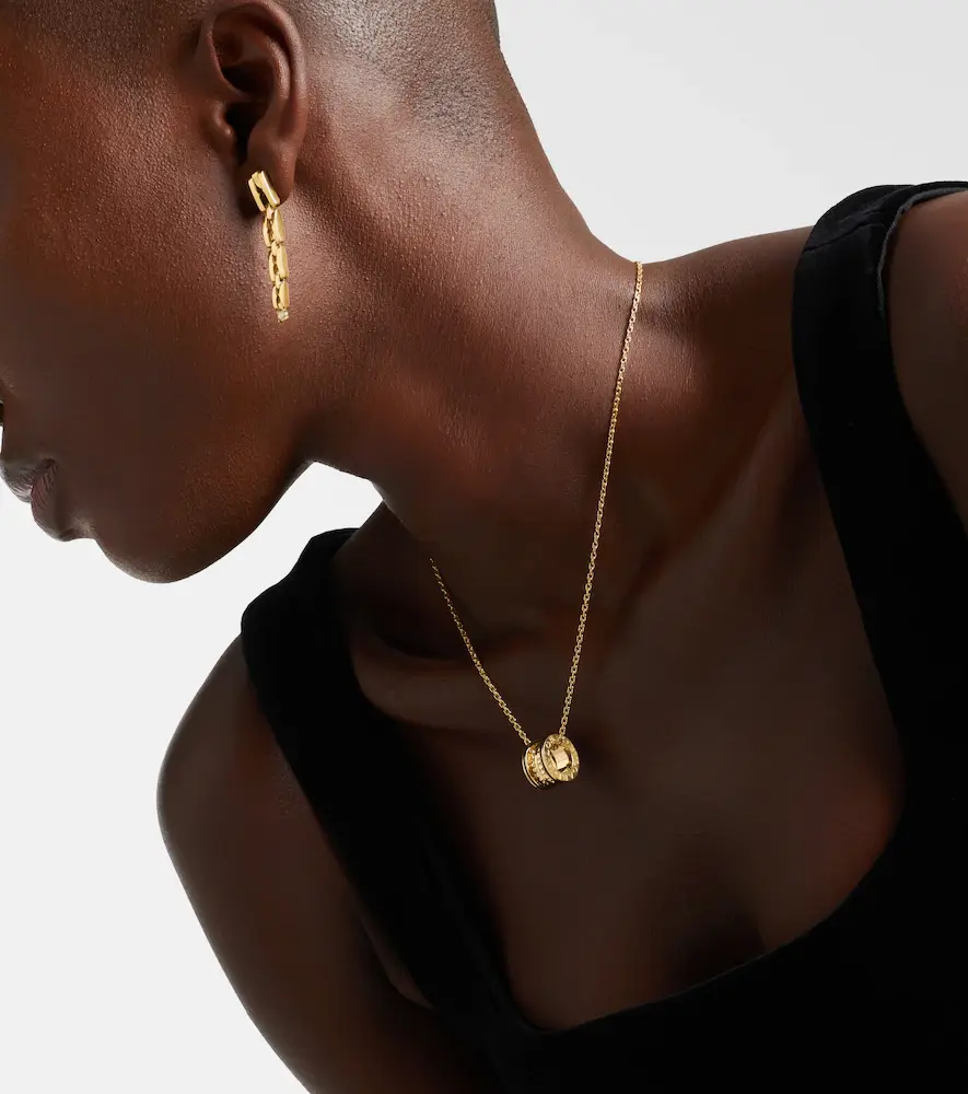 BVLGARI B. zero1 18kt gold necklace with ceramic | Thumbnail 3 BVLGARI B. zero1 18kt gold necklace with ceramic | Thumbnail 3