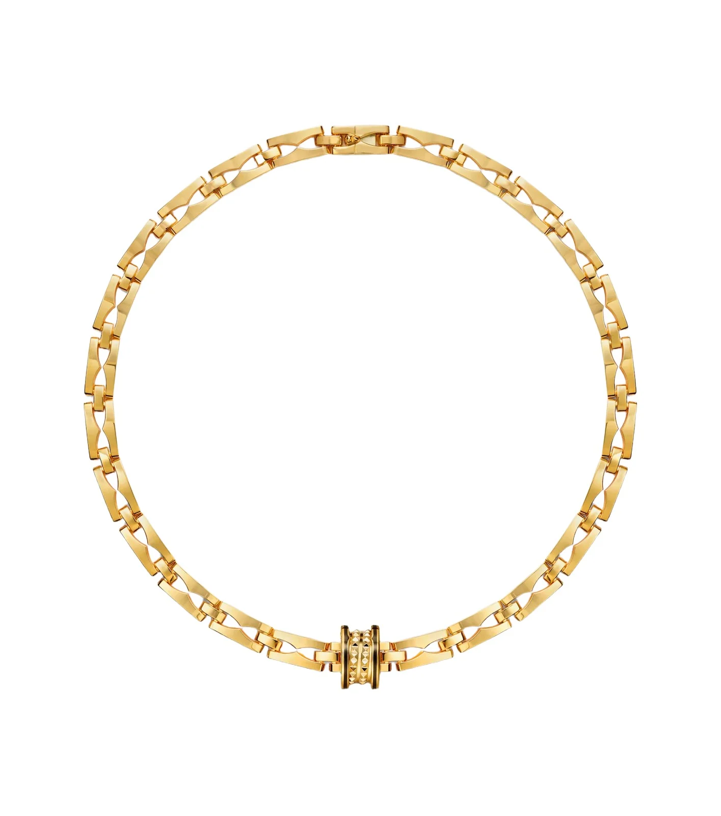 BVLGARI B. zero1 18kt gold necklace with ceramic