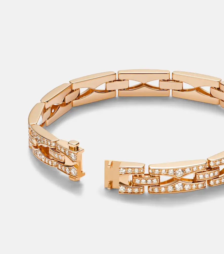 BVLGARI B. zero1 18kt rose gold bracelet with diamonds | Thumbnail 5 BVLGARI B. zero1 18kt rose gold bracelet with diamonds | Thumbnail 5