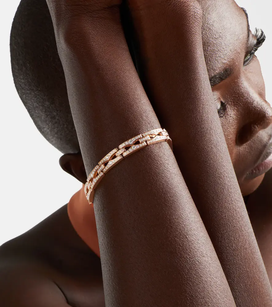 BVLGARI B. zero1 18kt rose gold bracelet with diamonds | Thumbnail 6 BVLGARI B. zero1 18kt rose gold bracelet with diamonds | Thumbnail 6