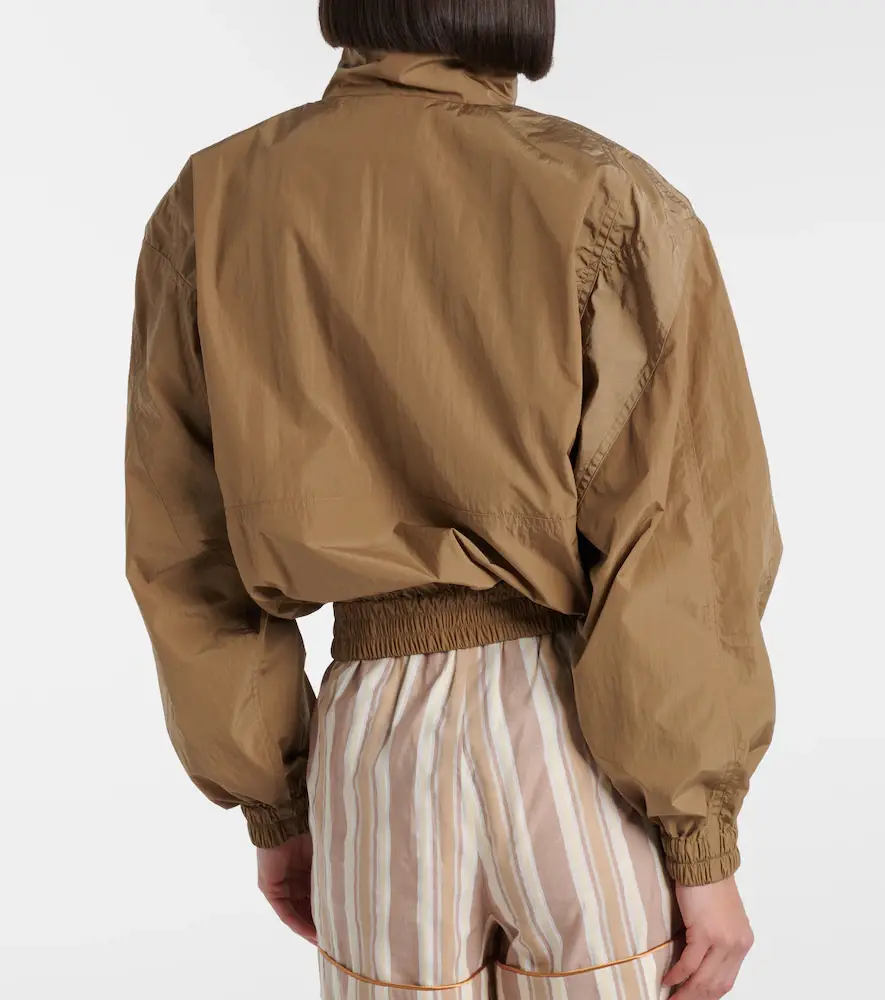Saint Laurent Gathered canvas jacket | Thumbnail 2 Saint Laurent Gathered canvas jacket | Thumbnail 2