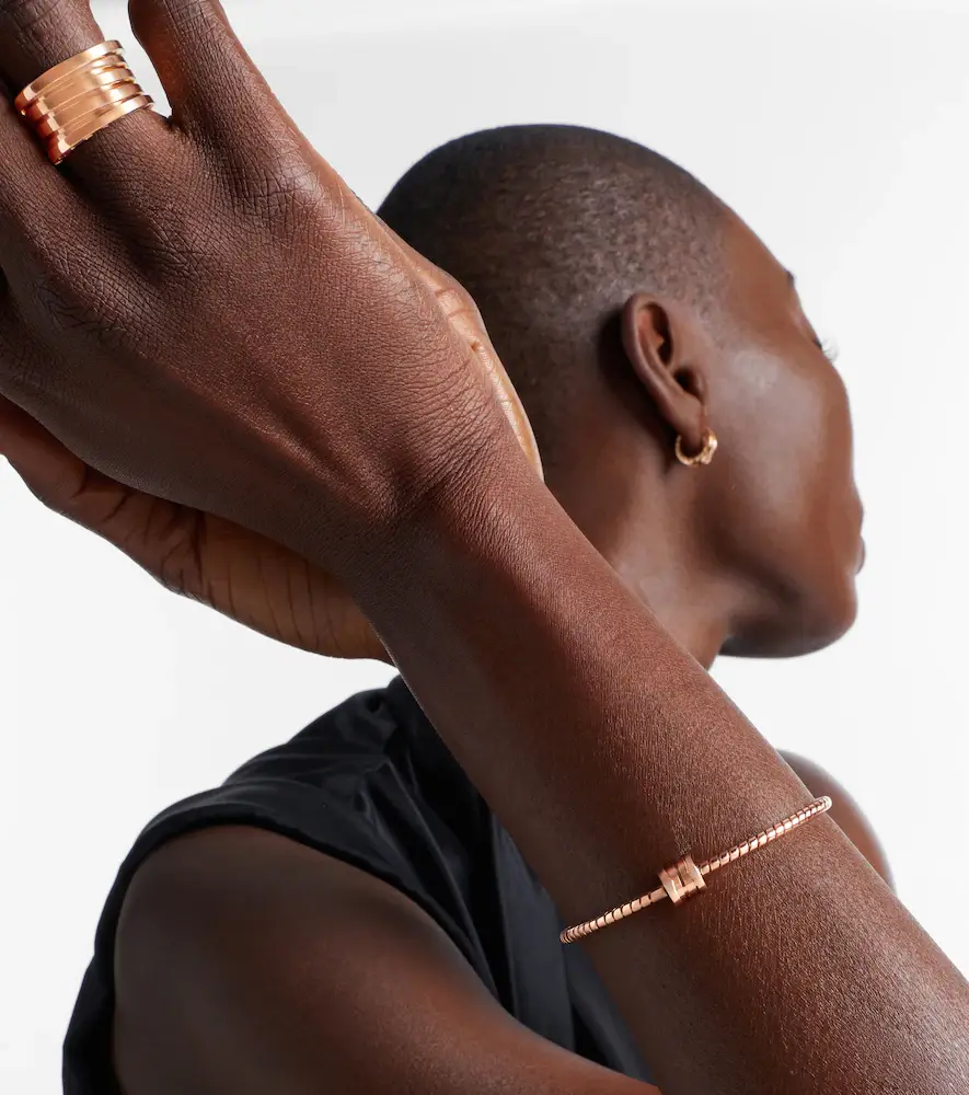 BVLGARI B. zero1 Tubogas 18kt rose gold bangle | Thumbnail 4 BVLGARI B. zero1 Tubogas 18kt rose gold bangle | Thumbnail 4