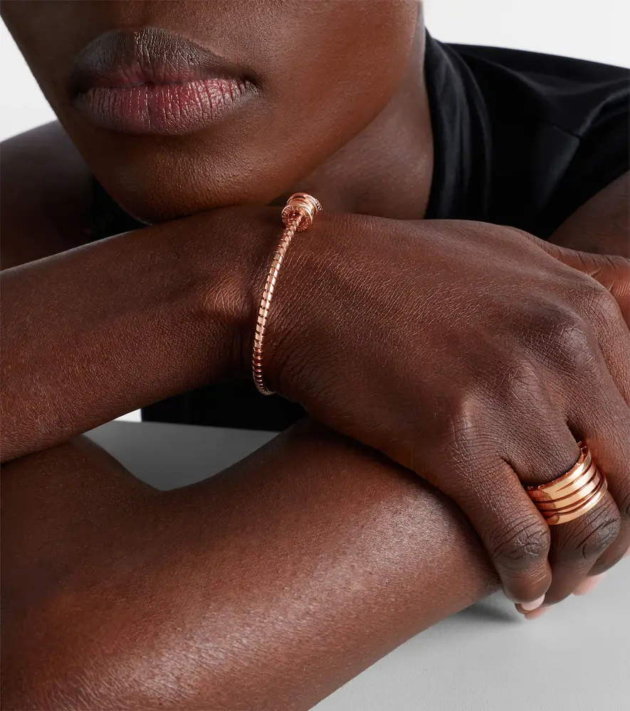 BVLGARI B. zero1 Tubogas 18kt rose gold bangle | Thumbnail 5 BVLGARI B. zero1 Tubogas 18kt rose gold bangle | Thumbnail 5