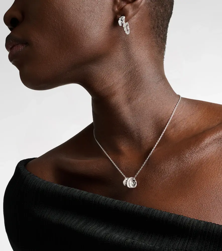 BVLGARI Serpenti Viper 18kt white gold necklace with diamonds | Thumbnail 5 BVLGARI Serpenti Viper 18kt white gold necklace with diamonds | Thumbnail 5