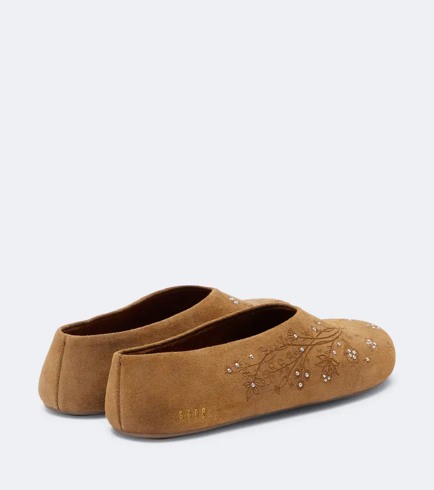 Golden Goose Tierra studded suede slip-on shoes | Thumbnail 2