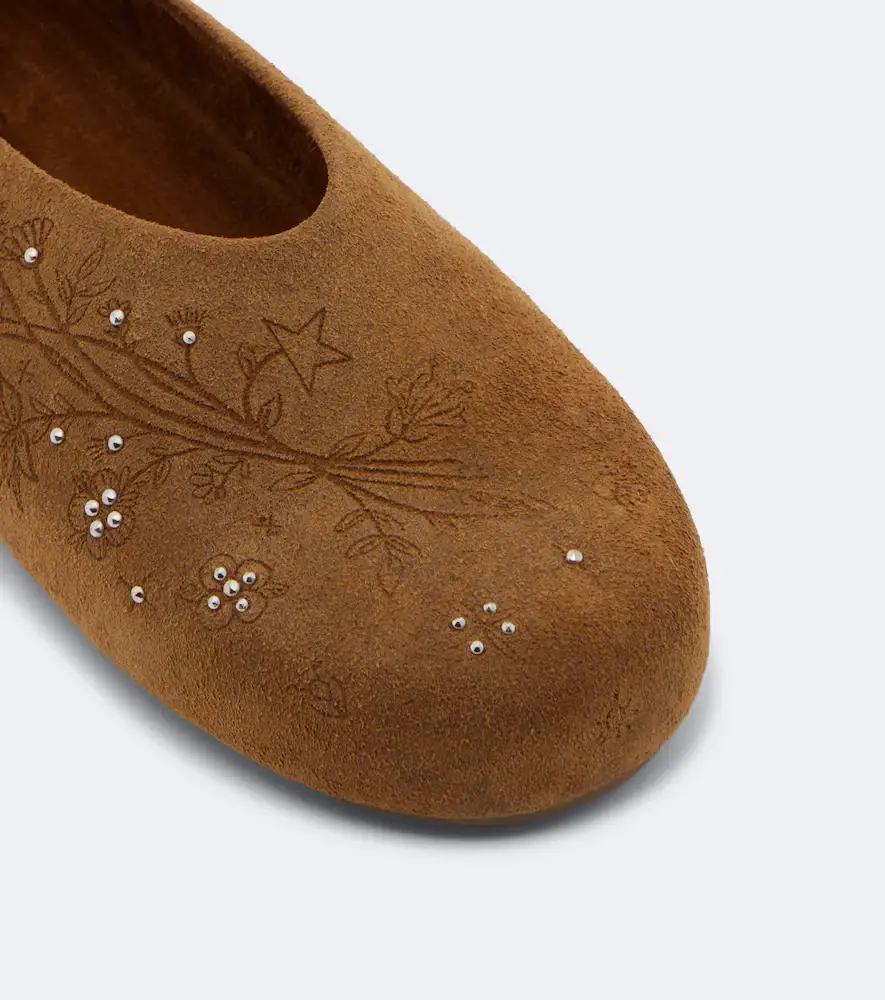 Golden Goose Tierra studded suede slip-on shoes | Thumbnail 3