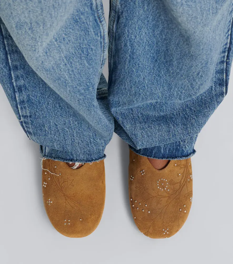 Golden Goose Tierra studded suede slip-on shoes | Thumbnail 6