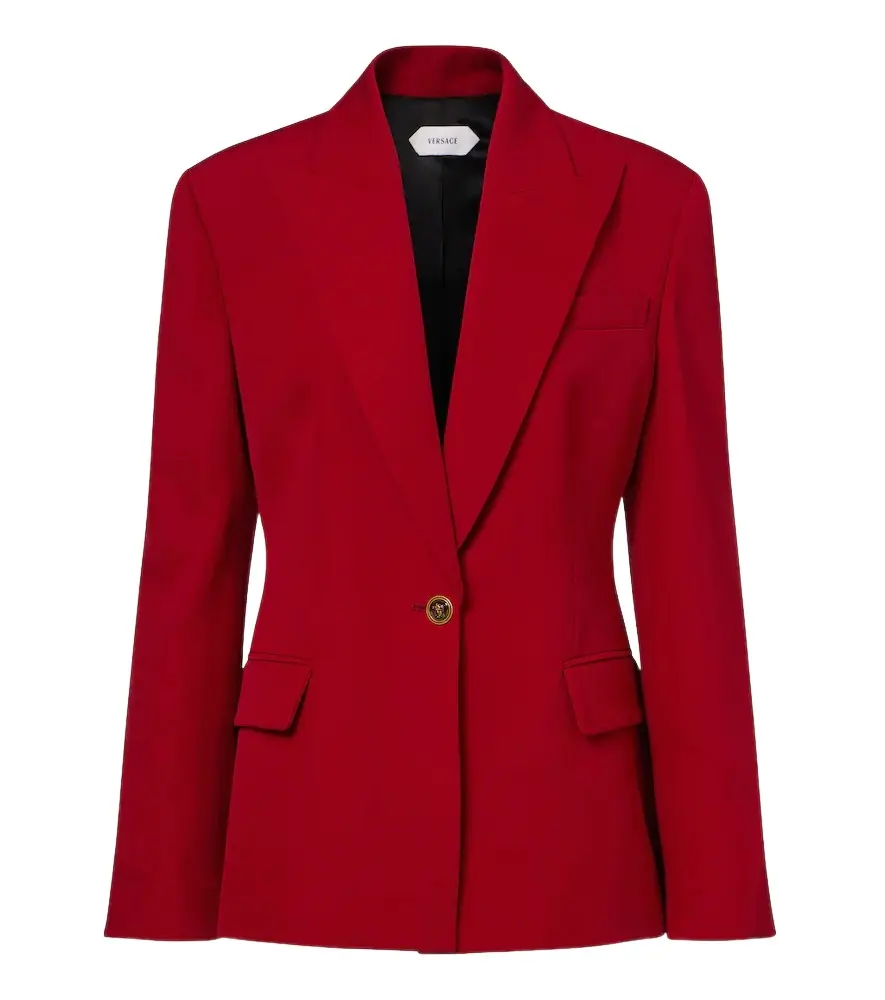 Medusa virgin wool blazer
