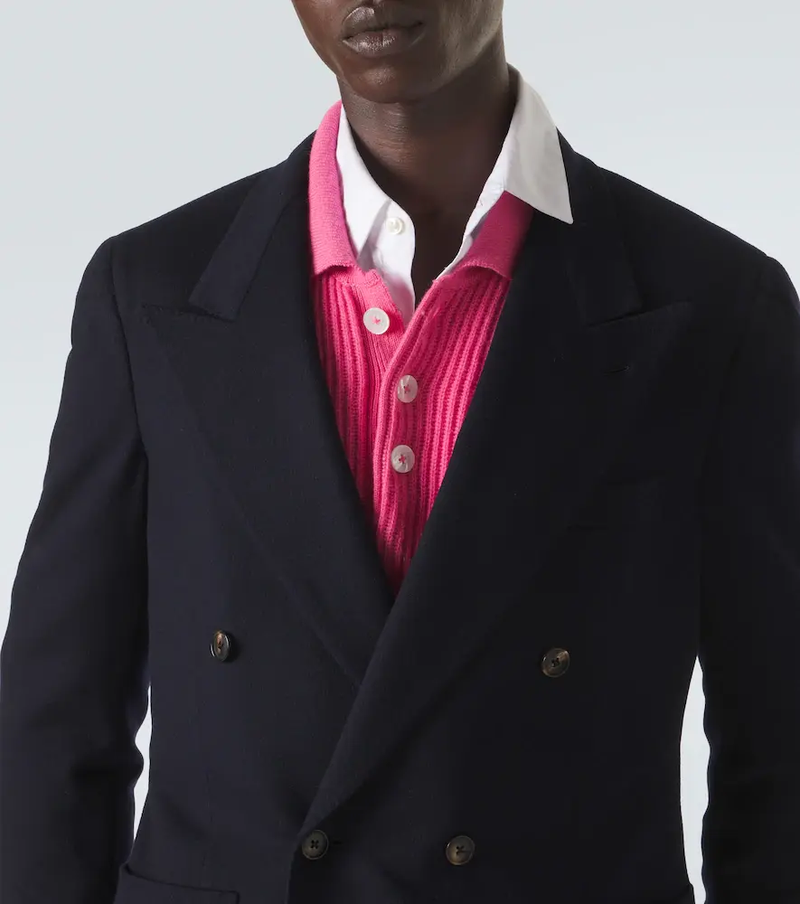 UMIT BENAN William double-breasted cashmere blazer | Thumbnail 3