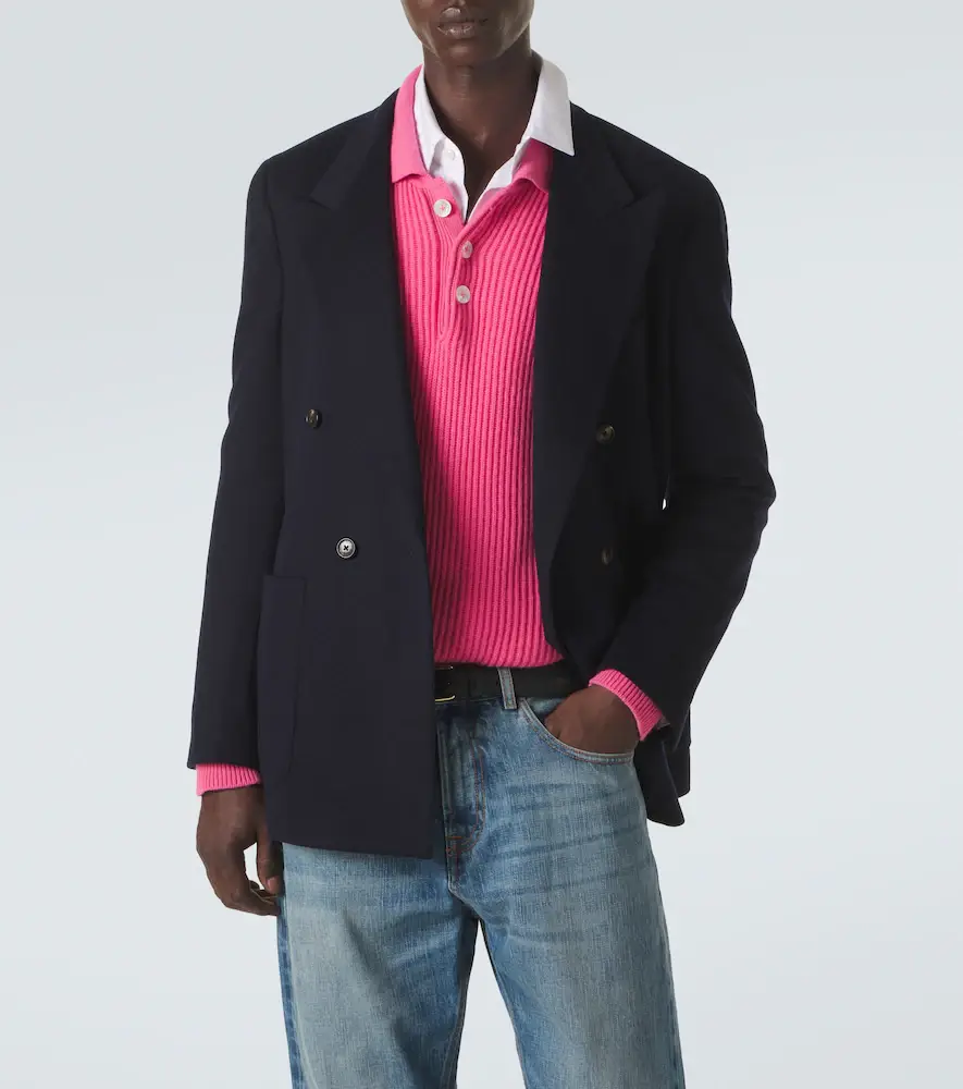UMIT BENAN William double-breasted cashmere blazer | Thumbnail 4