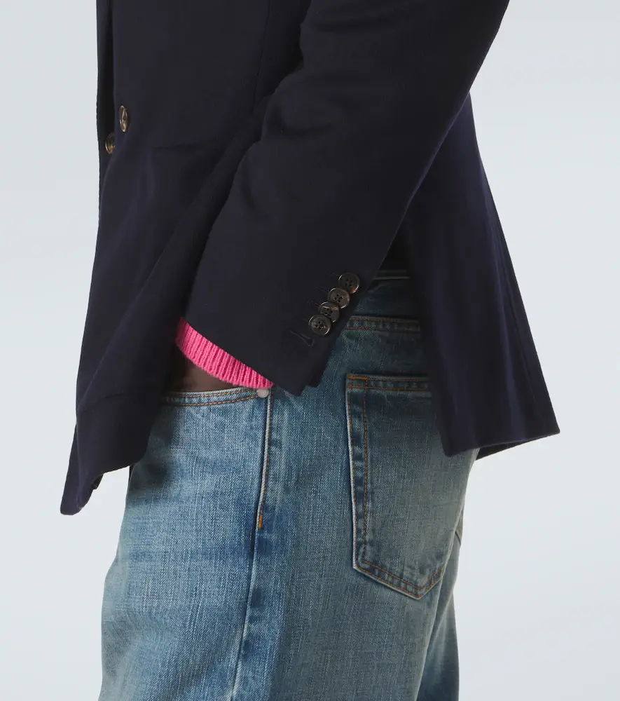 UMIT BENAN William double-breasted cashmere blazer | Thumbnail 6