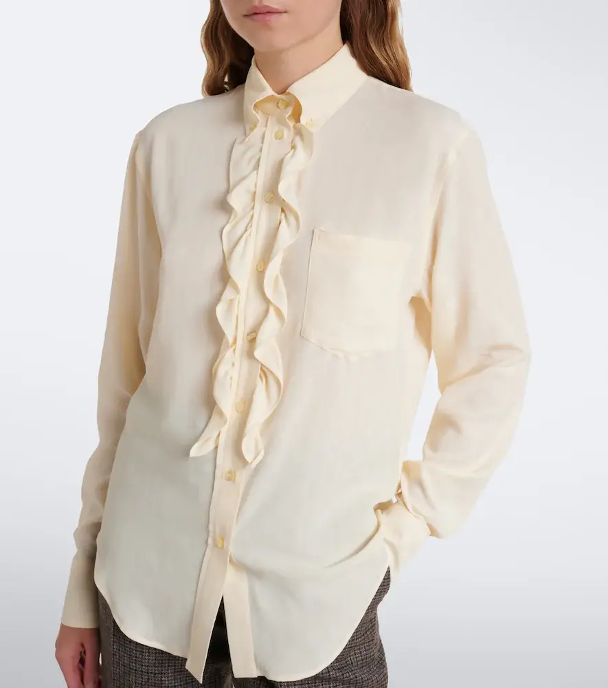Etro Paisley ruffled blouse | Thumbnail 2 Etro Paisley ruffled blouse | Thumbnail 2