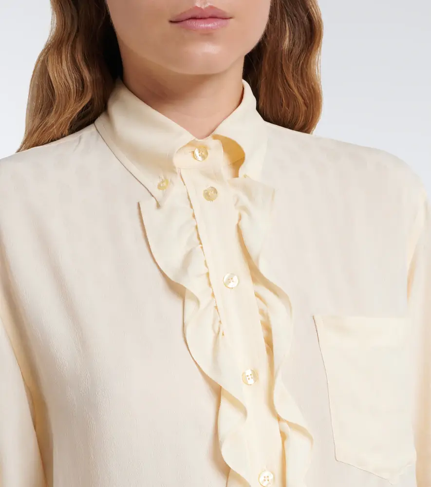 Etro Paisley ruffled blouse | Thumbnail 3 Etro Paisley ruffled blouse | Thumbnail 3