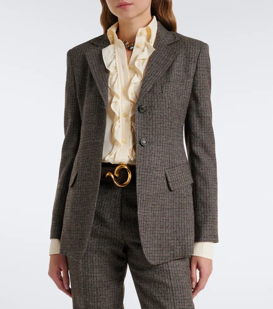Etro Paisley ruffled blouse | Thumbnail 4 Etro Paisley ruffled blouse | Thumbnail 4