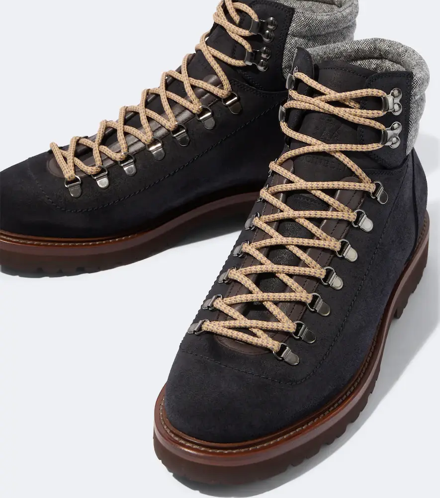 Brunello Cucinelli Suede lace-up boots | Thumbnail 5 Brunello Cucinelli Suede lace-up boots | Thumbnail 5