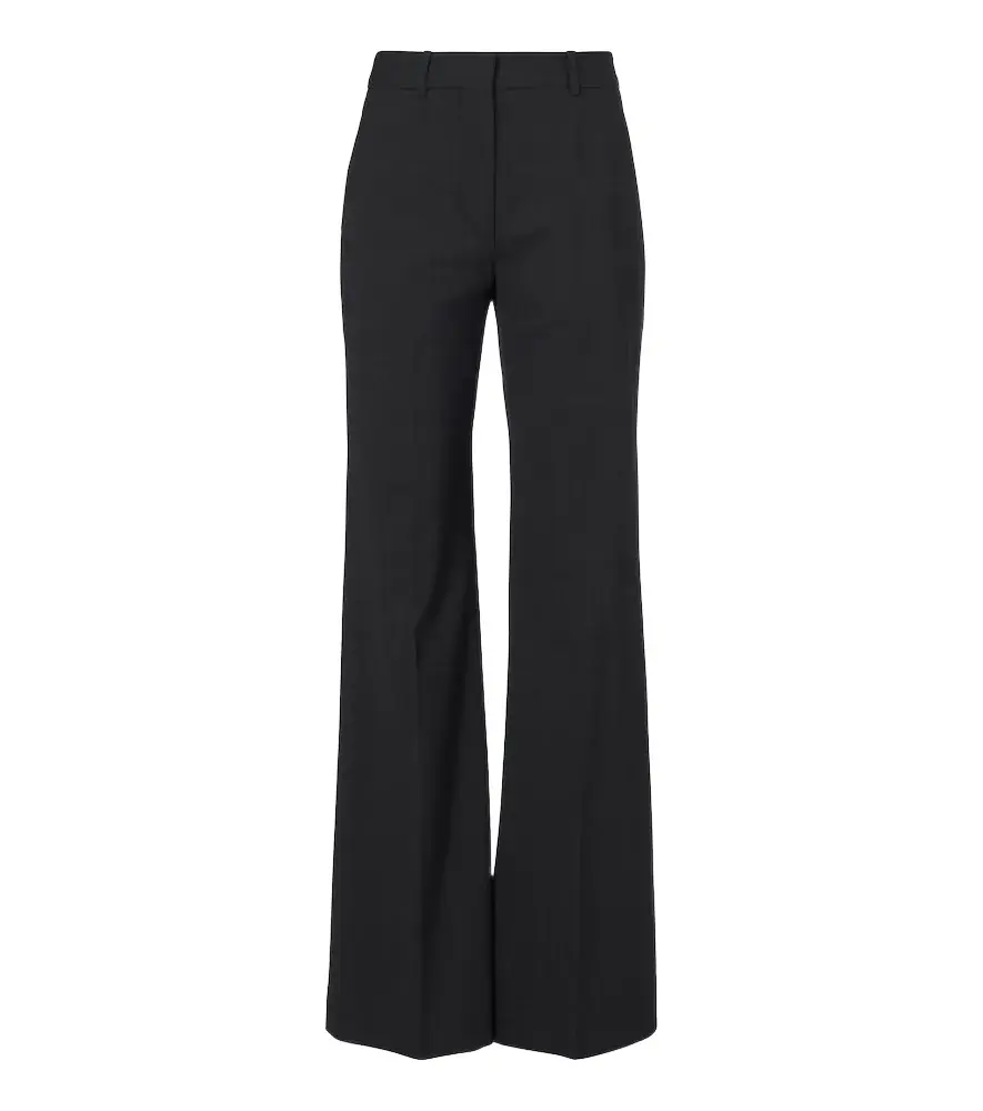 Marissey wool-blend straight pants Marissey wool-blend straight pants