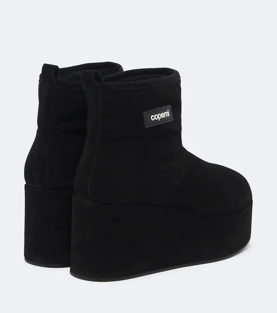 Coperni Shearling-lined suede wedge boots | Thumbnail 2 Coperni Shearling-lined suede wedge boots | Thumbnail 2