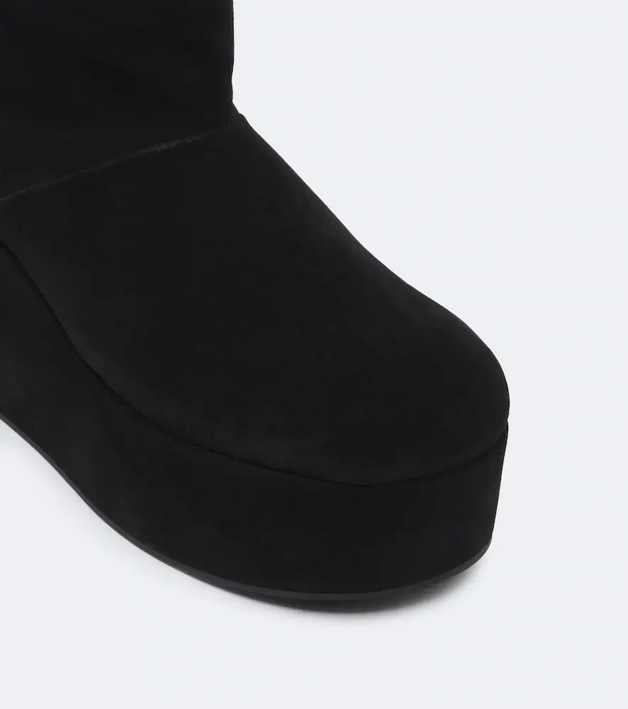 Coperni Shearling-lined suede wedge boots | Thumbnail 3 Coperni Shearling-lined suede wedge boots | Thumbnail 3