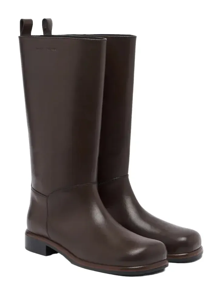 Esme leather knee-high boots Esme leather knee-high boots
