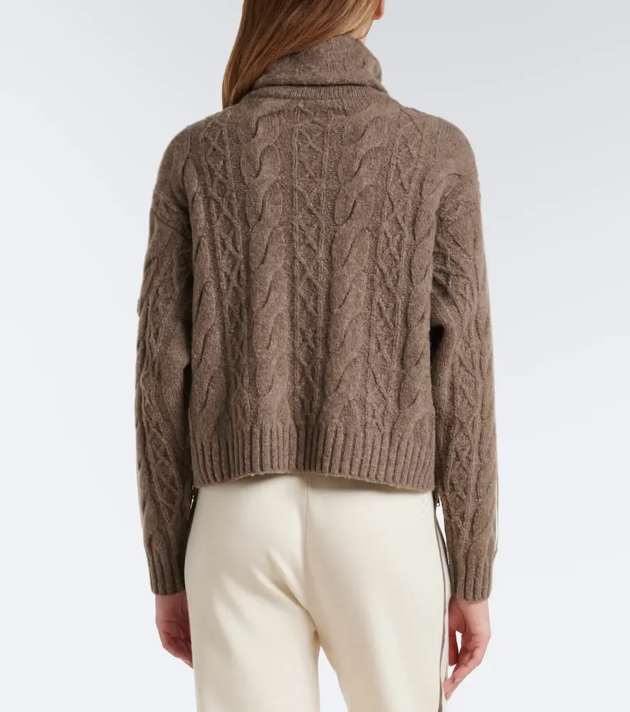 Bogner Lotta cable-knit wool-blend zip-up sweater | Thumbnail 6 Bogner Lotta cable-knit wool-blend zip-up sweater | Thumbnail 6