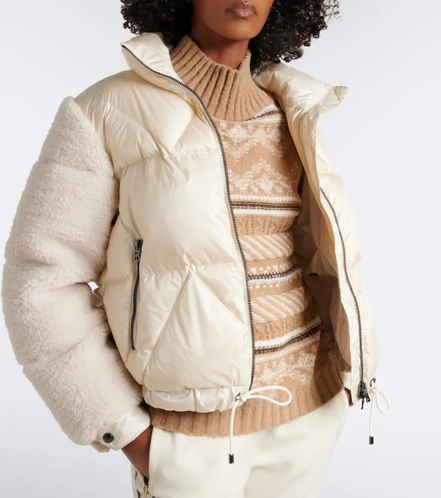 Bogner Queeny terry-trimmed down jacket | Thumbnail 4 Bogner Queeny terry-trimmed down jacket | Thumbnail 4