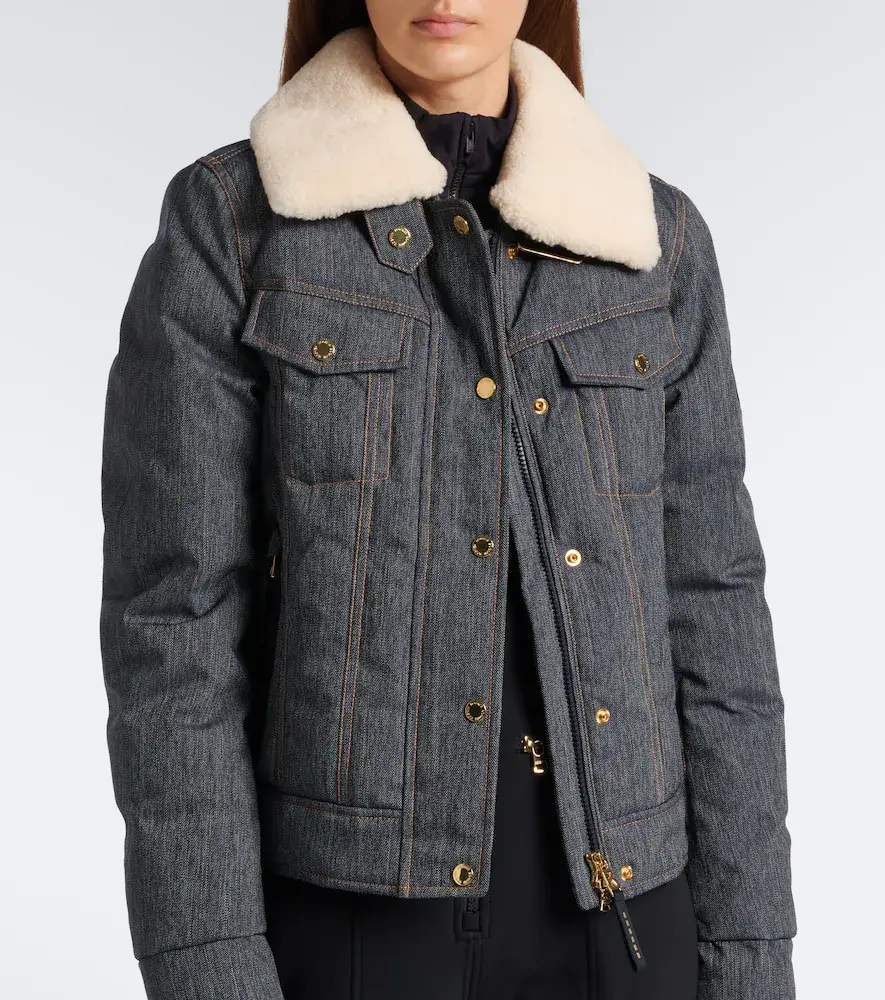 Bogner Dena denim down ski jacket | Thumbnail 2 Bogner Dena denim down ski jacket | Thumbnail 2