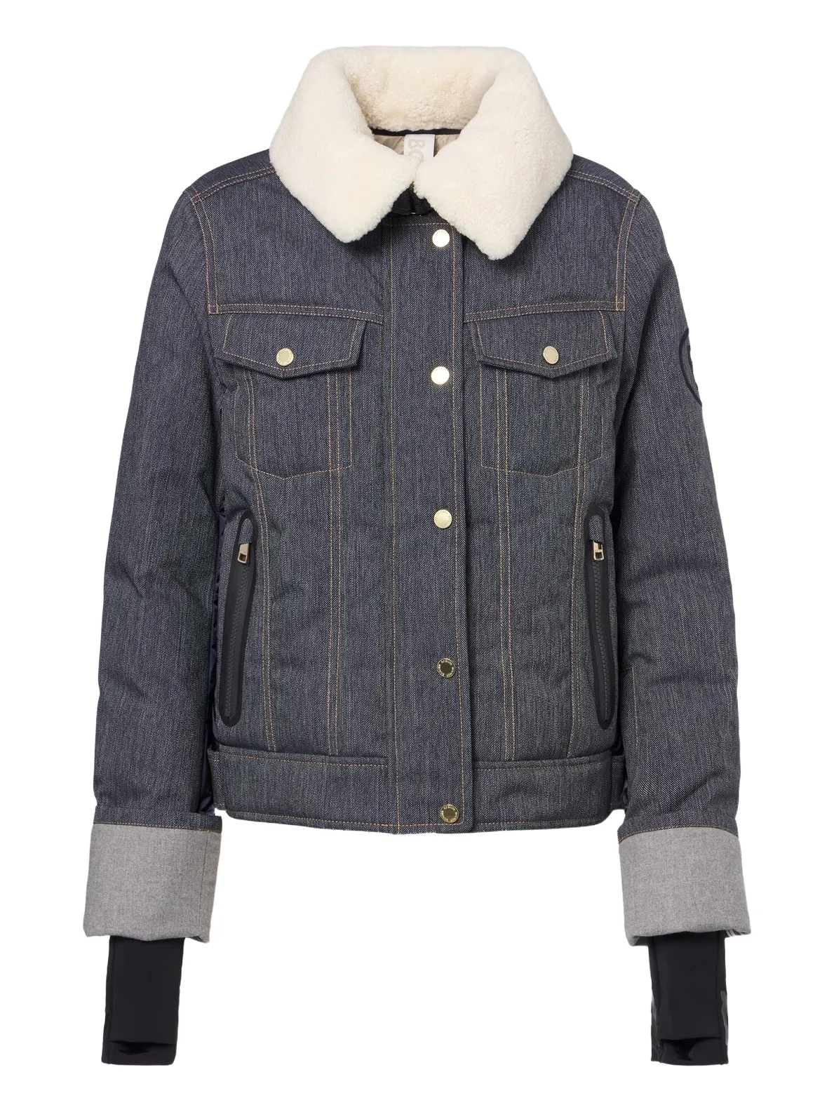Dena denim down ski jacket Dena denim down ski jacket