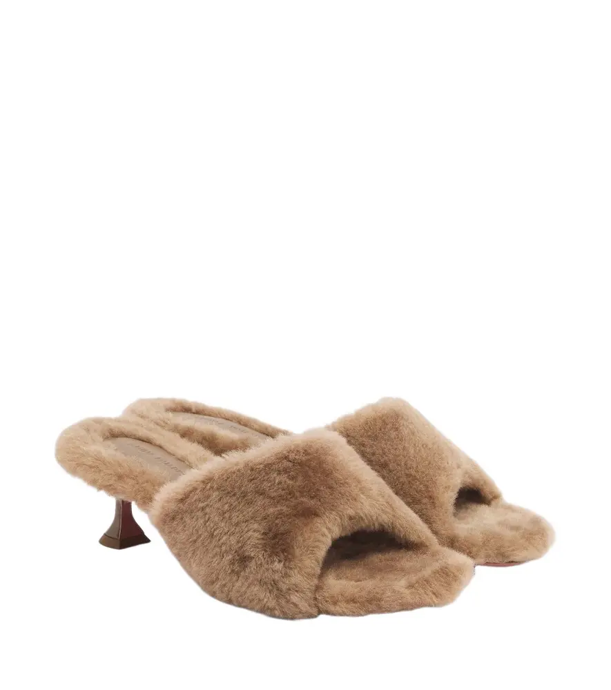 Taylor shearling mules Taylor shearling mules