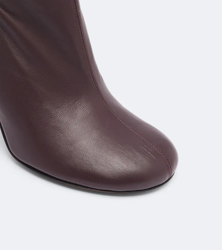 Amina Muaddi Iris leather ankle boots | Thumbnail 3 Amina Muaddi Iris leather ankle boots | Thumbnail 3