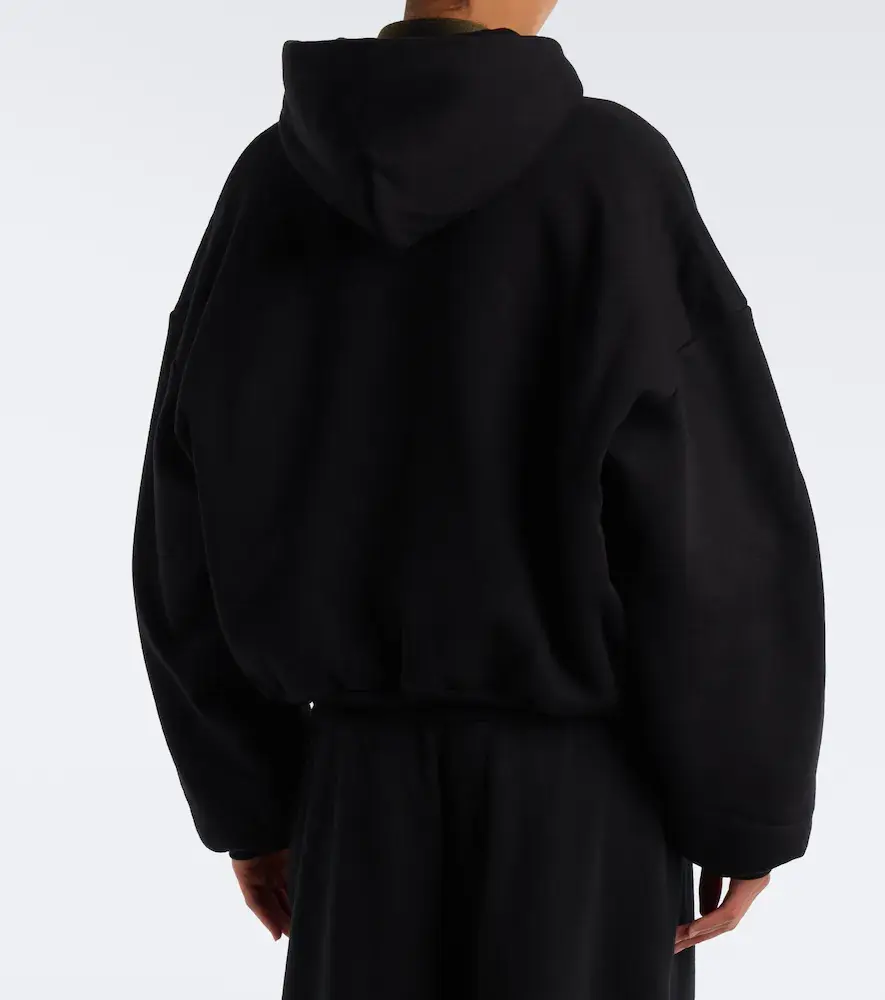 Balenciaga Logo padded cotton zip-up ski hoodie | Thumbnail 4 Balenciaga Logo padded cotton zip-up ski hoodie | Thumbnail 4