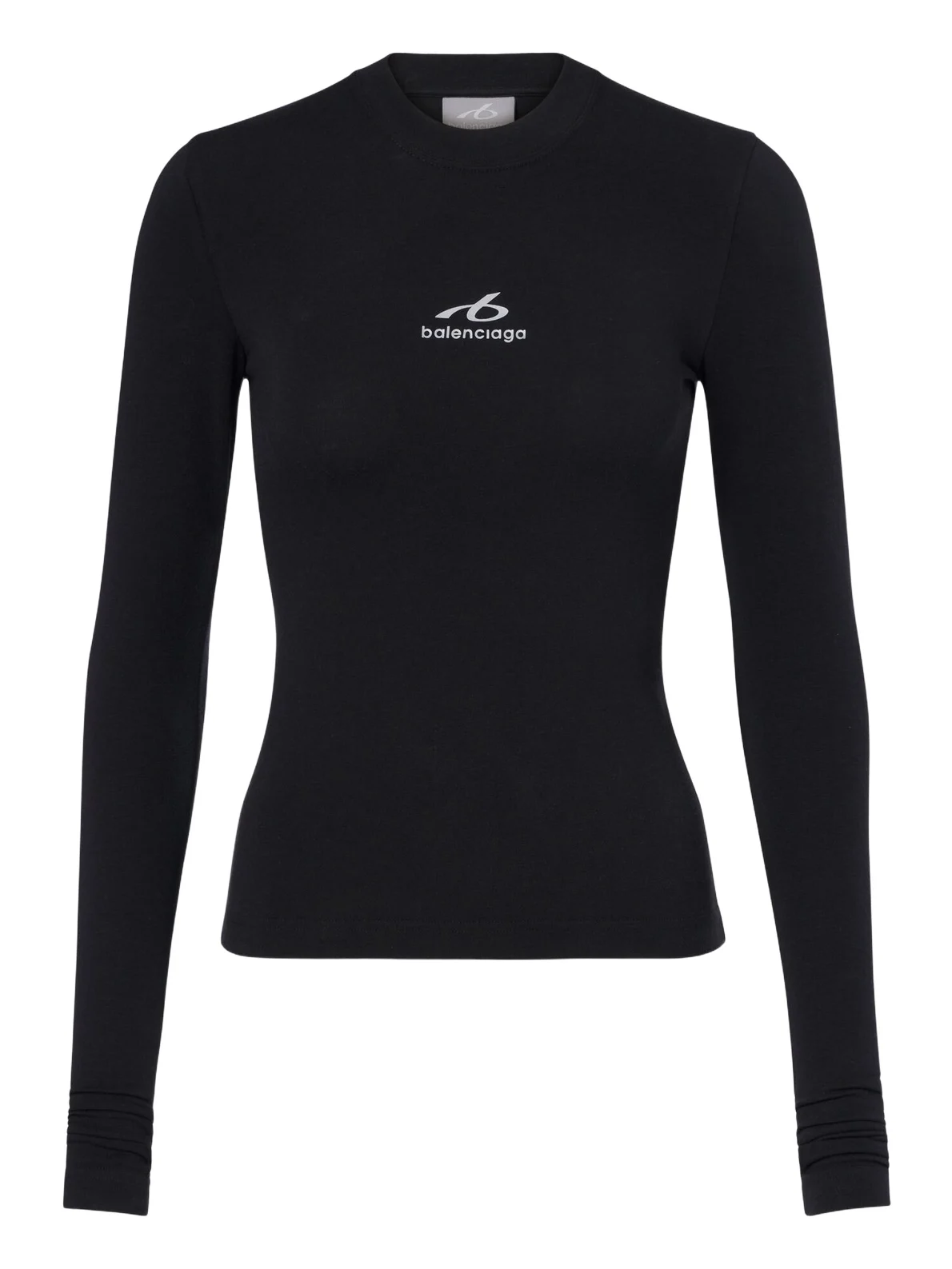 Balenciaga Logo cotton-blend jersey T-shirt