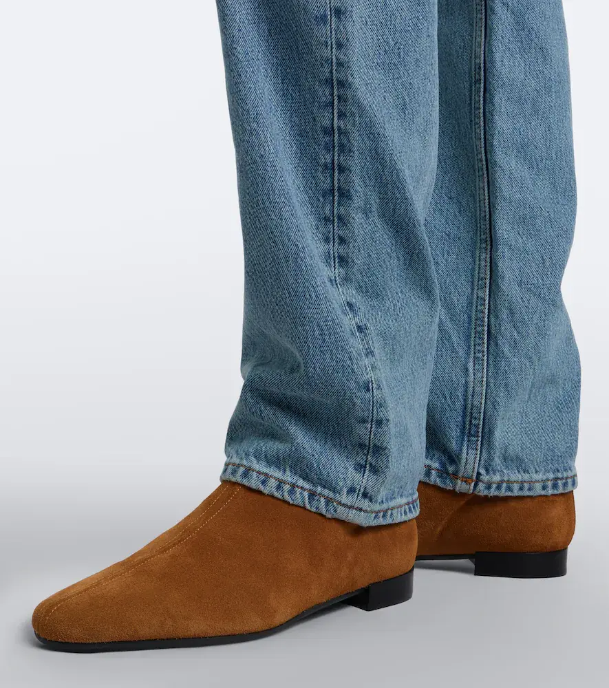 TOTEME Shearling-lined suede ankle boots | Thumbnail 5 TOTEME Shearling-lined suede ankle boots | Thumbnail 5