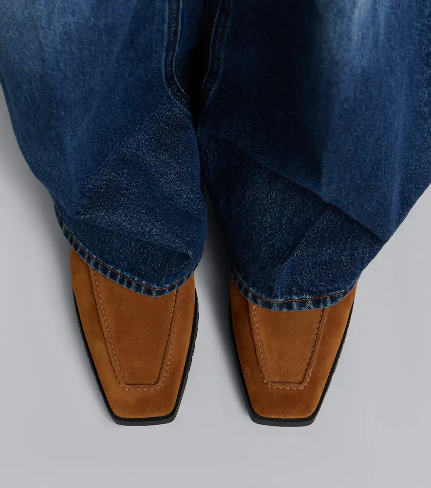 TOTEME Shearling-lined suede ankle boots | Thumbnail 5 TOTEME Shearling-lined suede ankle boots | Thumbnail 5