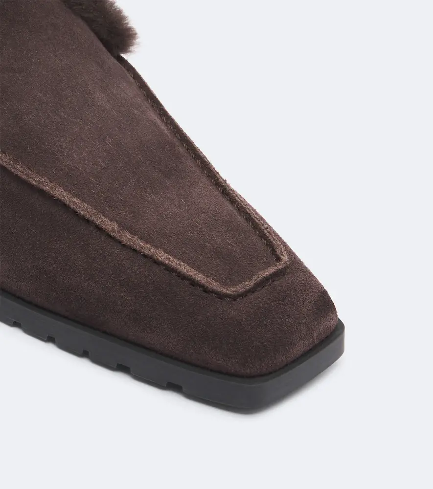 TOTEME Shearling-lined suede ankle boots | Thumbnail 2 TOTEME Shearling-lined suede ankle boots | Thumbnail 2