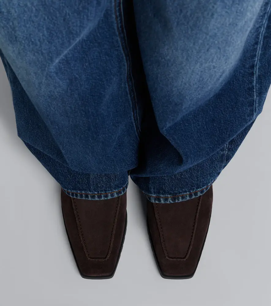 TOTEME Shearling-lined suede ankle boots | Thumbnail 5 TOTEME Shearling-lined suede ankle boots | Thumbnail 5