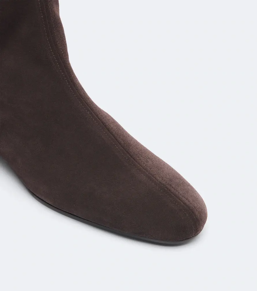 TOTEME Shearling-lined suede ankle boots | Thumbnail 2 TOTEME Shearling-lined suede ankle boots | Thumbnail 2