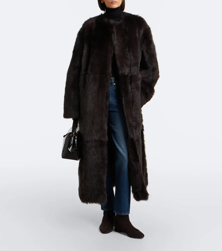 TOTEME Shearling-lined suede ankle boots | Thumbnail 5 TOTEME Shearling-lined suede ankle boots | Thumbnail 5