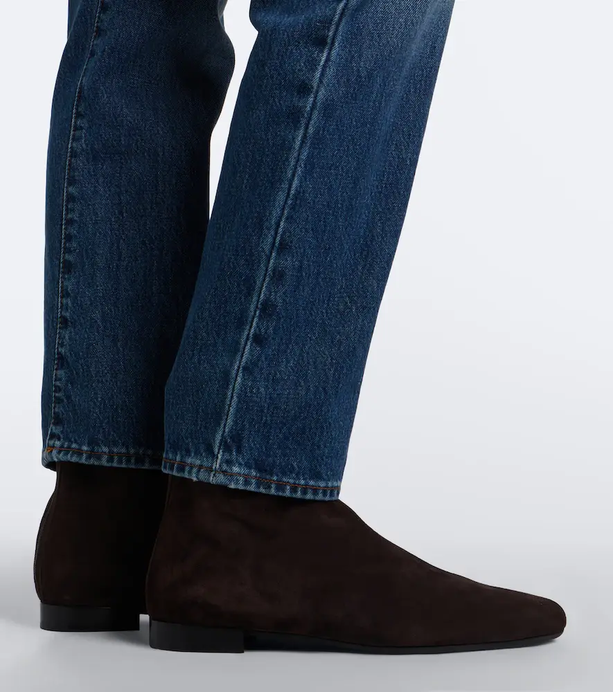 TOTEME Shearling-lined suede ankle boots | Thumbnail 6 TOTEME Shearling-lined suede ankle boots | Thumbnail 6