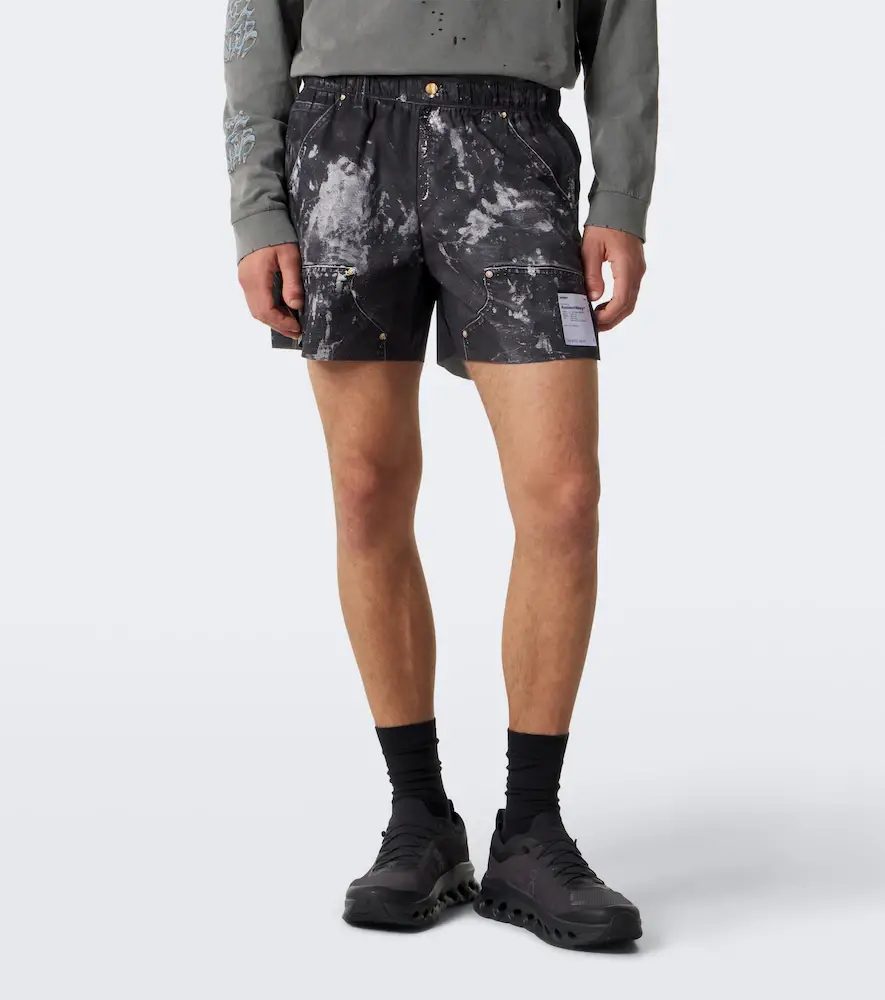 Satisfy Printed technical shorts | Thumbnail 4