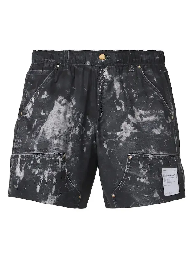 Satisfy Printed technical shorts