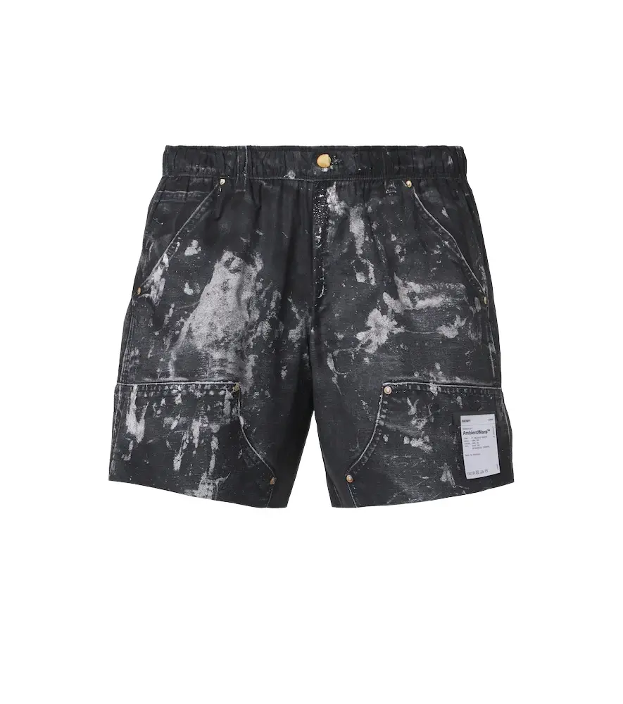 Satisfy Printed technical shorts