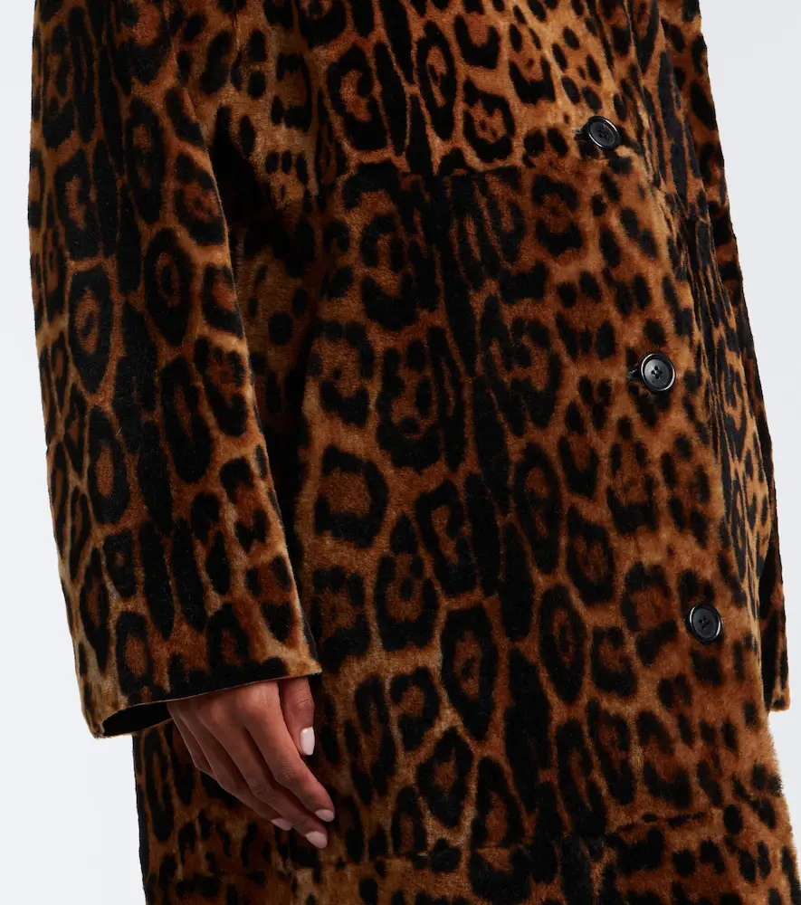 Nili Lotan Davelle leopard-print shearling coat | Thumbnail 4 Nili Lotan Davelle leopard-print shearling coat | Thumbnail 4
