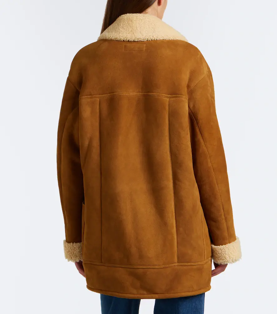 Nili Lotan Noelle shearling-lined suede coat | Thumbnail 2 Nili Lotan Noelle shearling-lined suede coat | Thumbnail 2