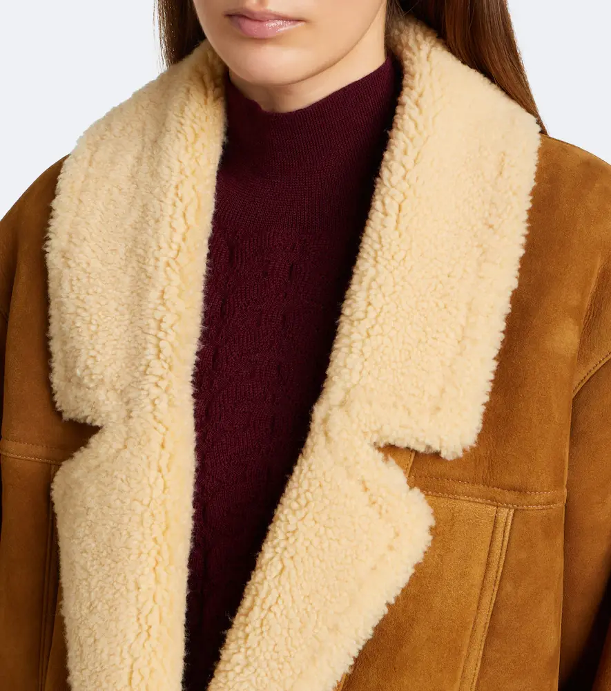 Nili Lotan Noelle shearling-lined suede coat | Thumbnail 5 Nili Lotan Noelle shearling-lined suede coat | Thumbnail 5
